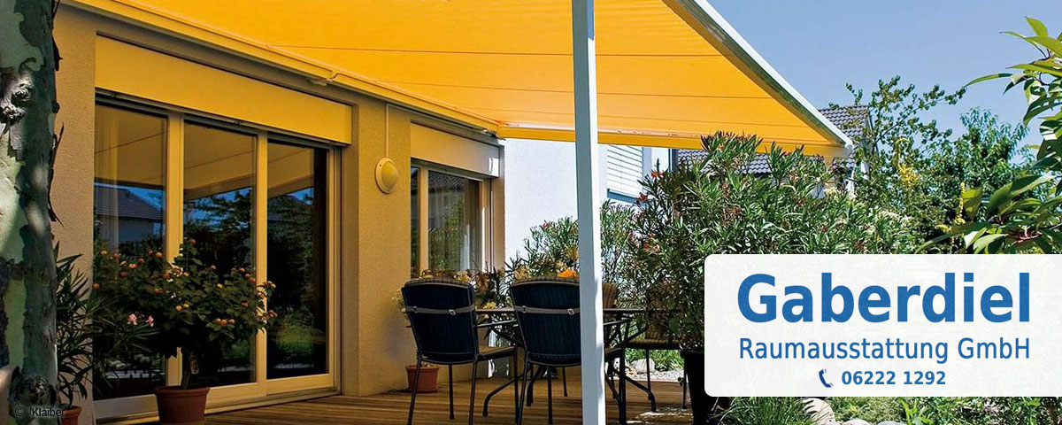 Sonnenschutz, Markisen, Raumausstattung Gaberdiel Wiesloch - Walldorf - Heidelberg